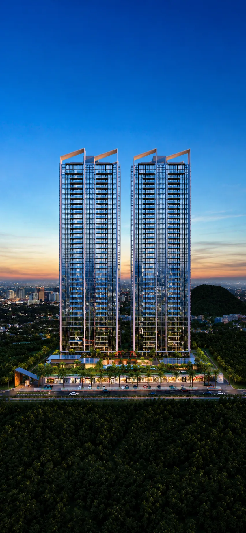 The Balmoral Hillside premium property in Baner